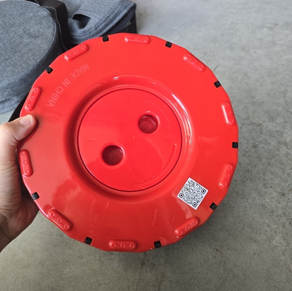 Outdoor Republic Clic Chair Red And Black - Picture 6 of 9